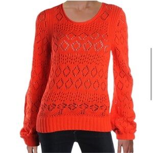 See By Chloe Pointelle Knit Sweater